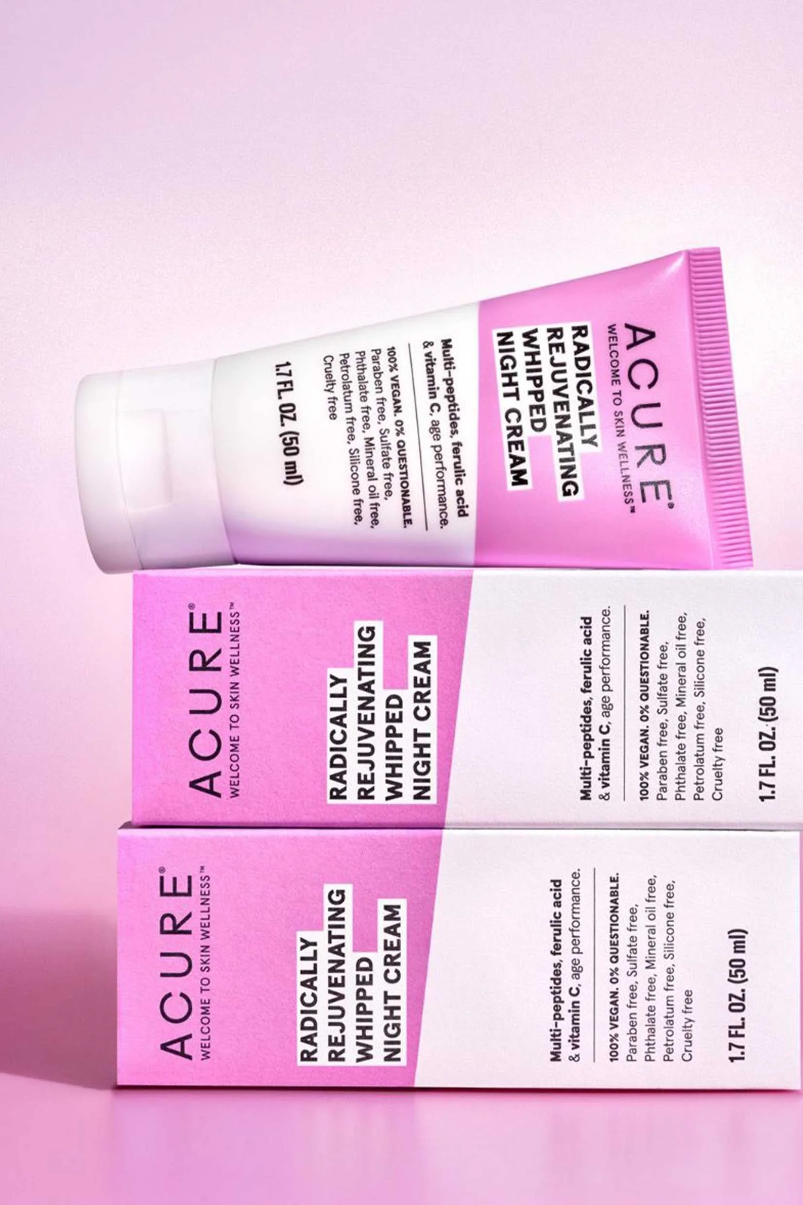 Acure - Radically Rejuvenating Whipped Night Cream - 50ml - Image 3