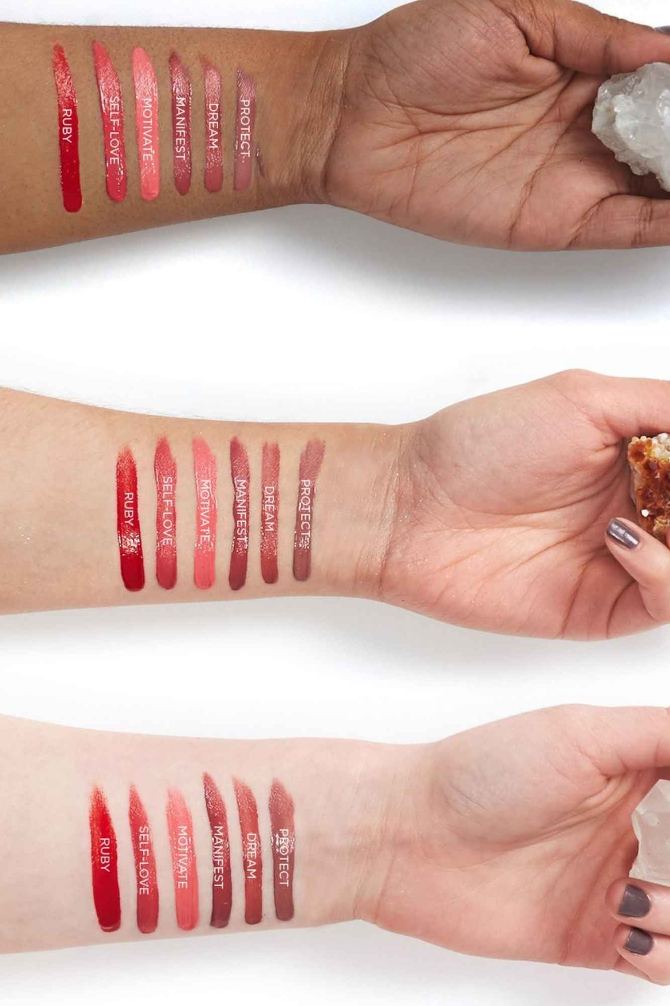 ĀTHR Beauty Co - Radiant Ruby Lip Crème - 1pc (3 shades) - Image 12