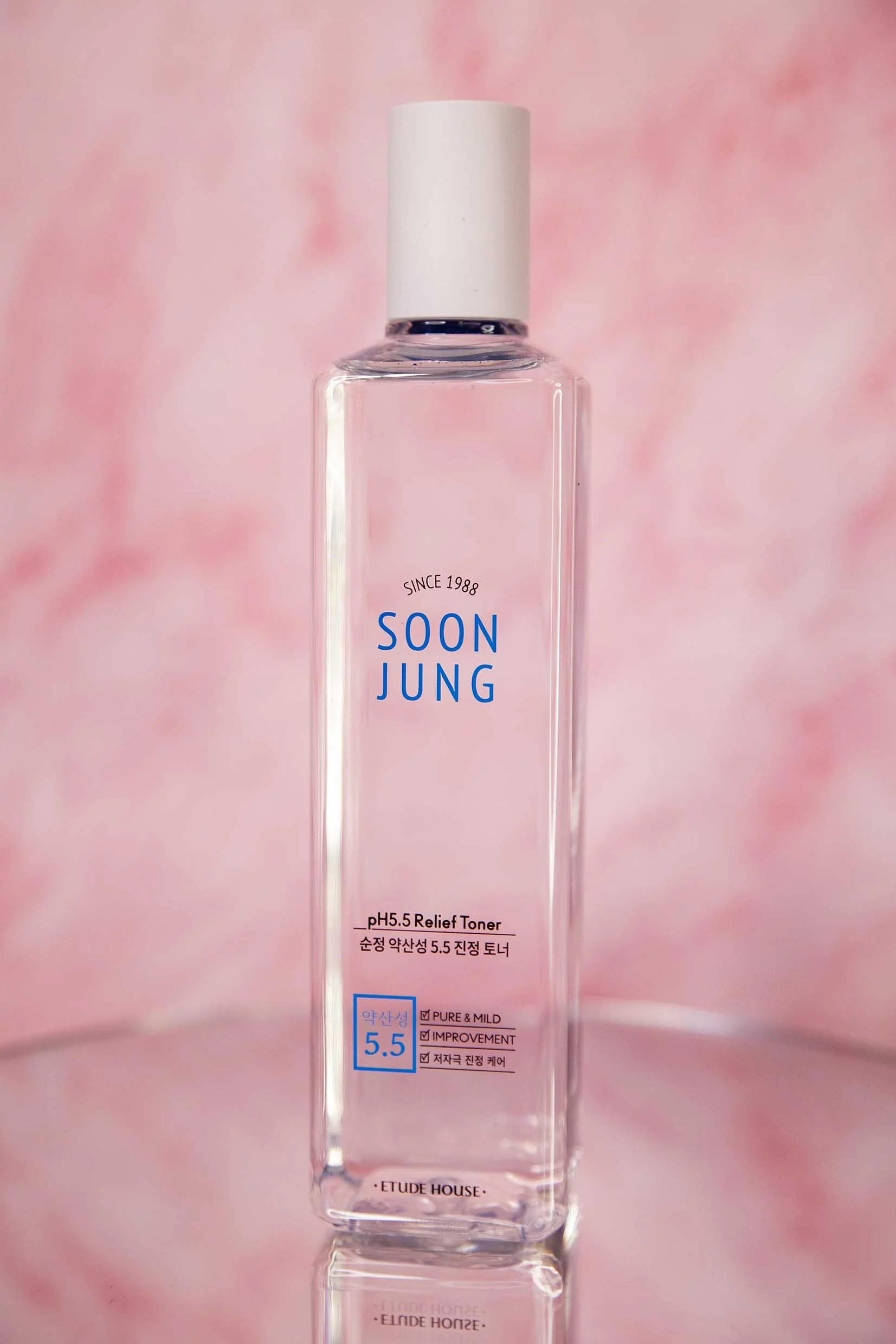Etude House - Soon Jung pH 5.5 Relief Toner - 200ml / 350ml - Image 7