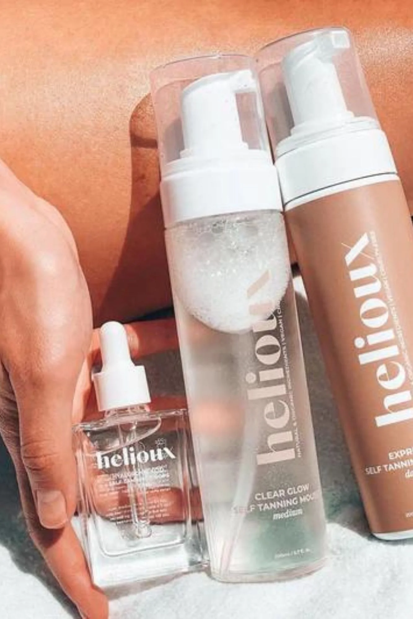 HELIOUX - Hyaluronic Acid Self Tanning Drops - 30ml - Image 5