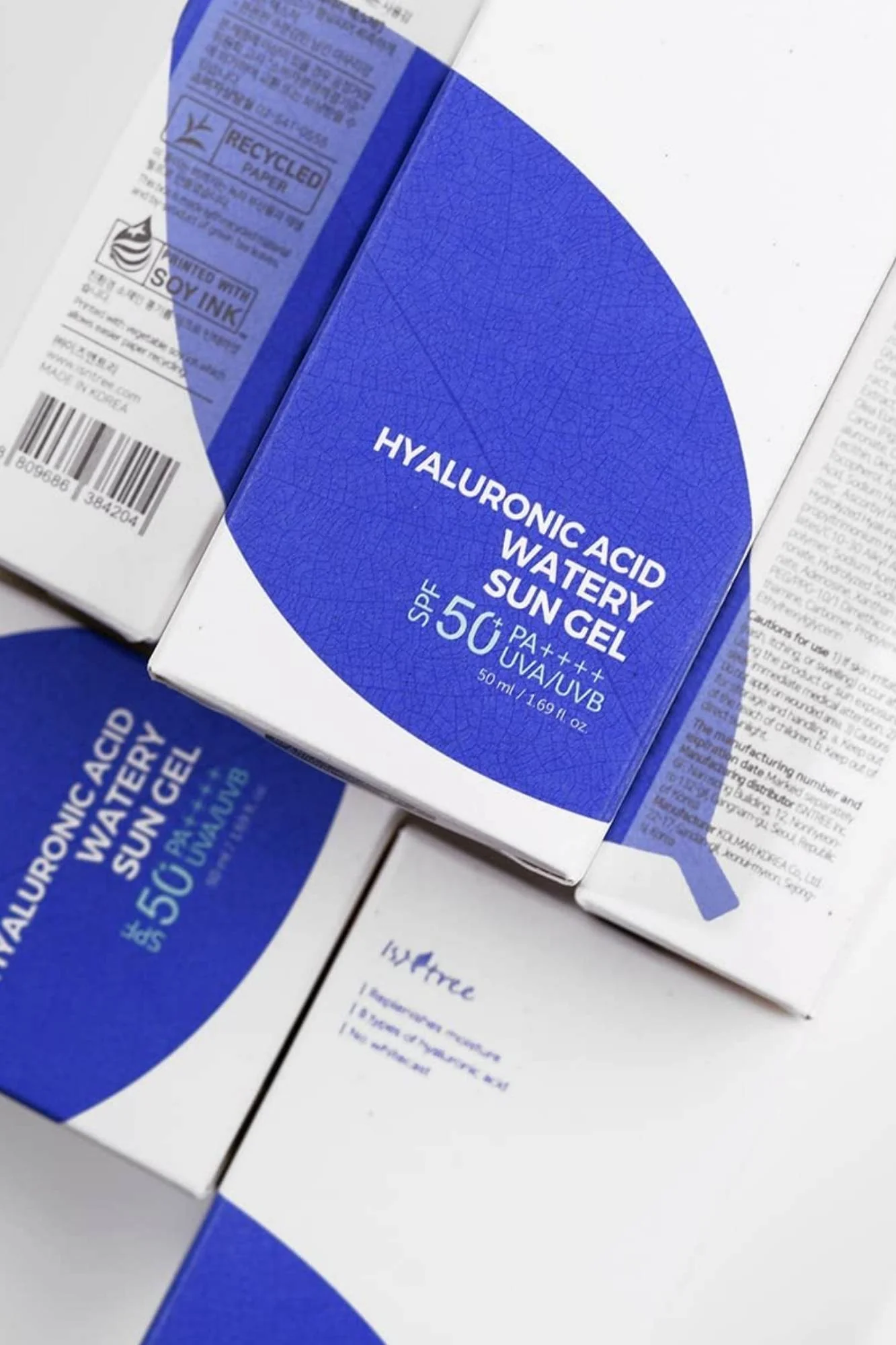 ISNTREE - Hyaluronic Acid Watery Sun Gel - 50ml - Image 5