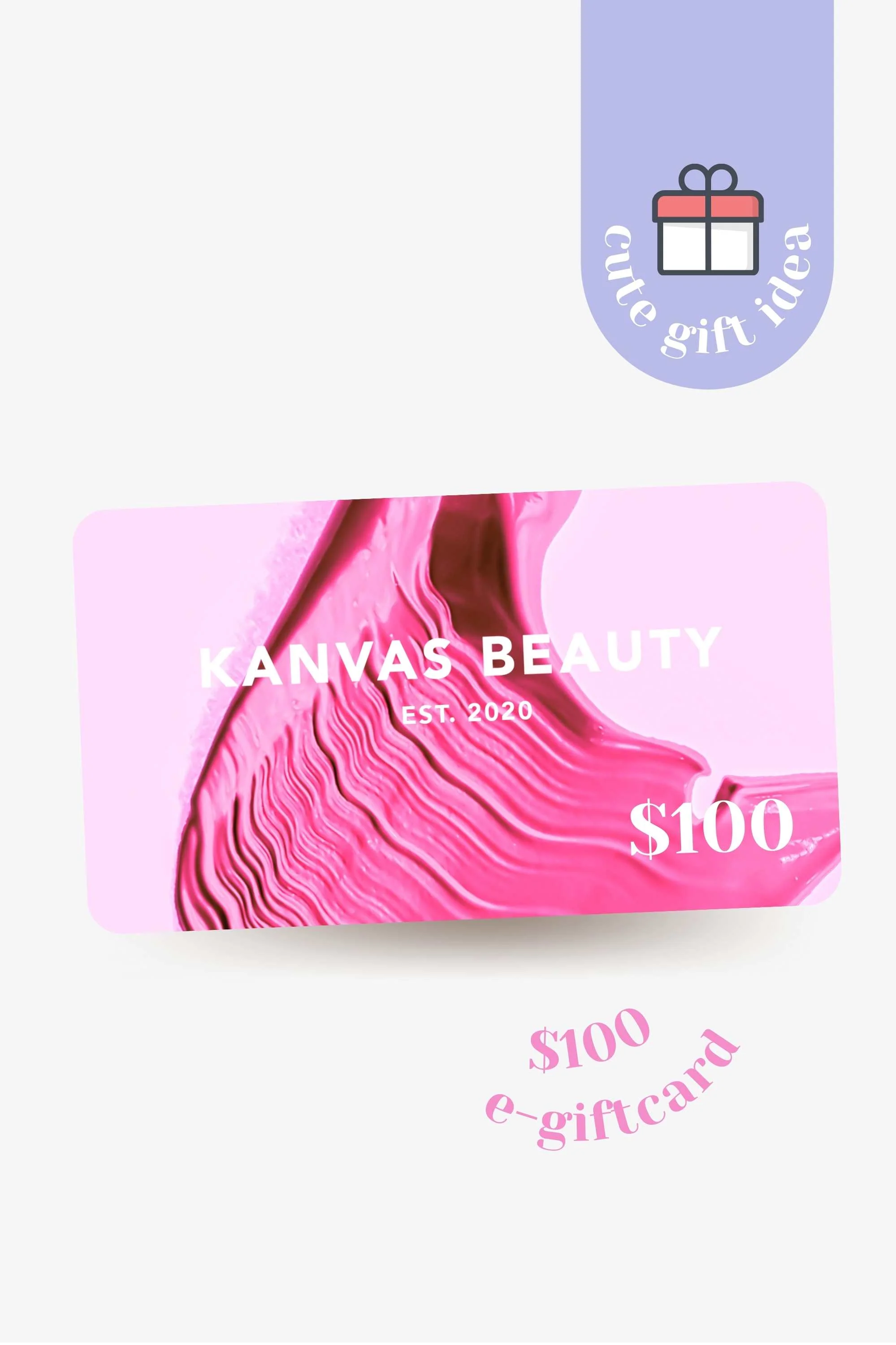 KANVAS BEAUTY E-GIFT CARD - $20 / $50 / $100 - Image 4