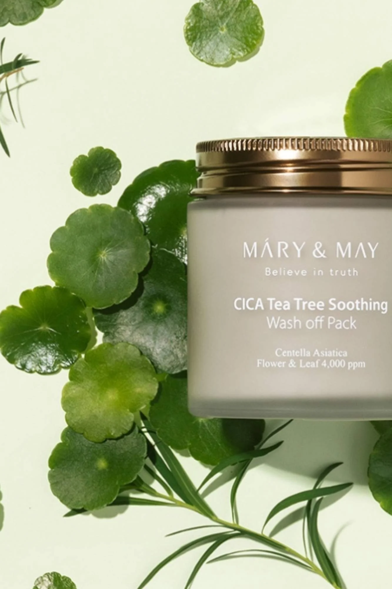 Mary & May - Cica Tea Tree Soothing Wash Off Pack - 30g / 125g - Image 3