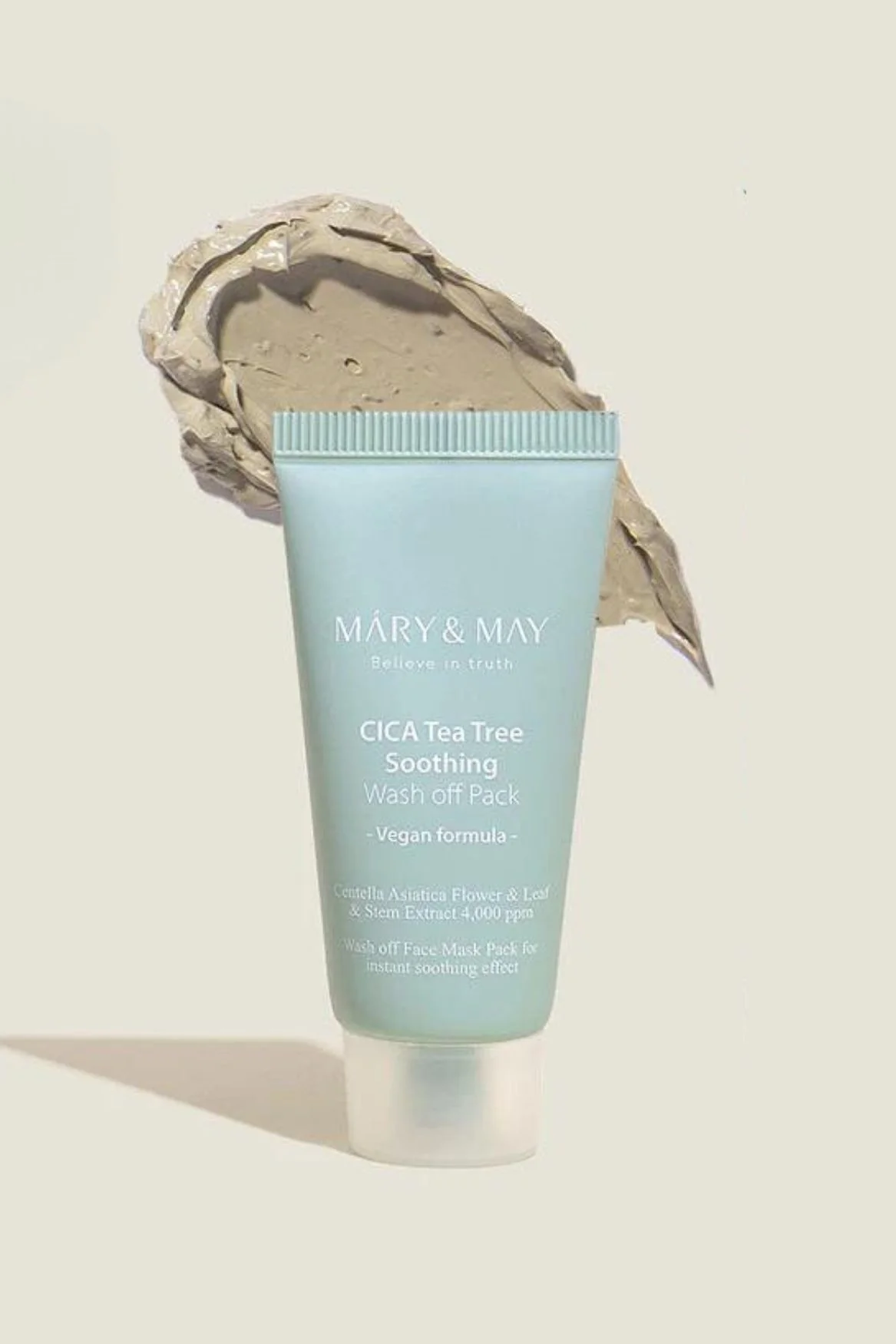 Mary & May - Cica Tea Tree Soothing Wash Off Pack - 30g / 125g - Image 6