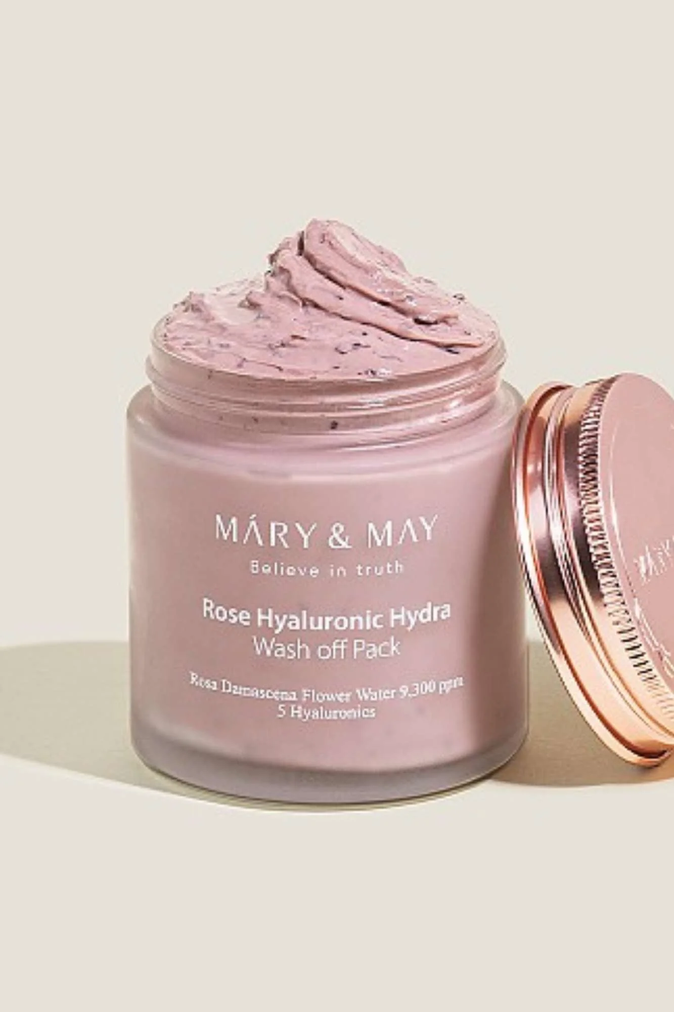 Mary & May - Rose Hyaluronic Hydra Wash Off Pack - 30g / 125g - Image 6