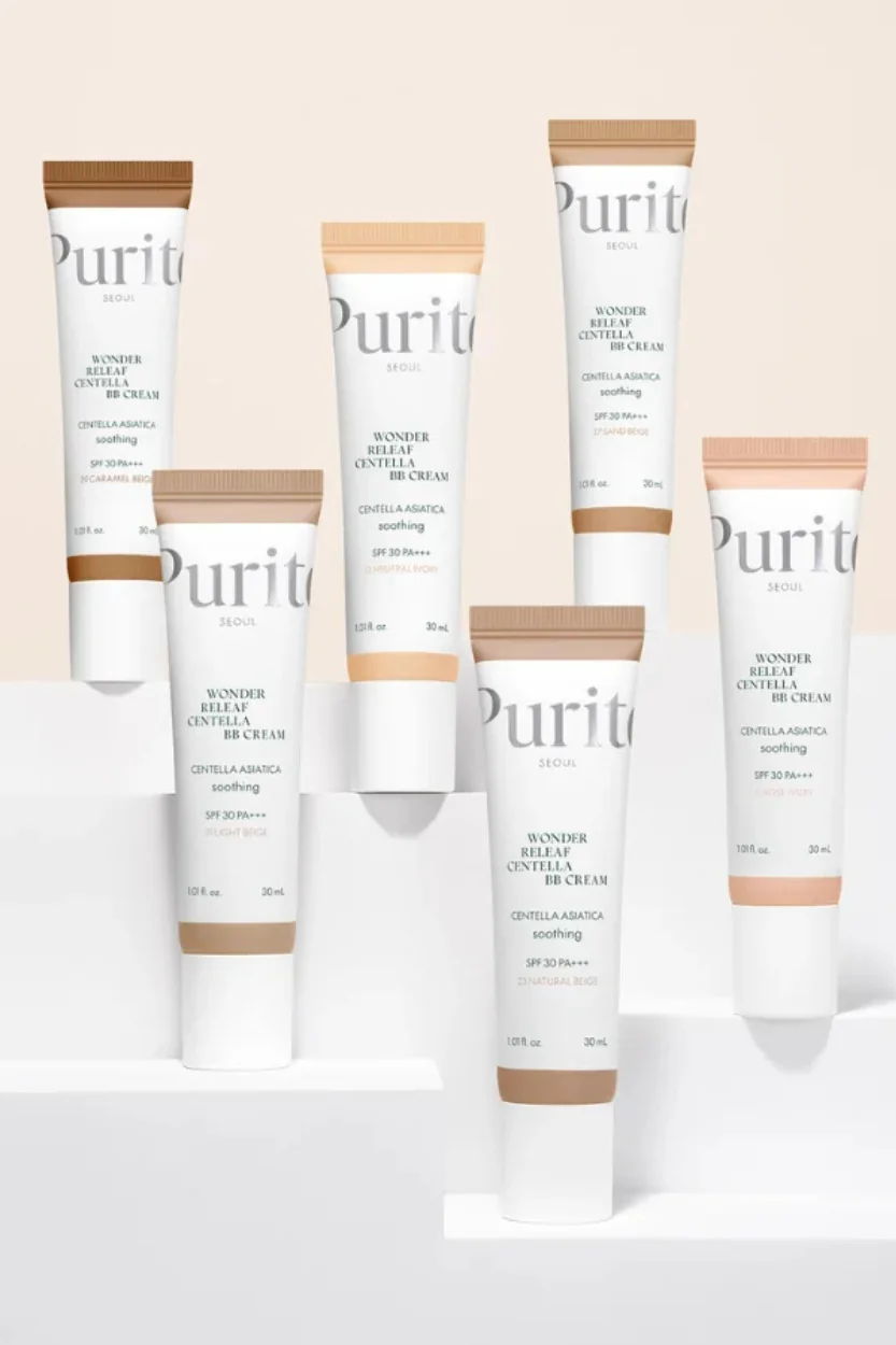 Purito - Cica Clearing BB Cream SPF 38 PA+++ - 30ml (7 Colors) - Image 4