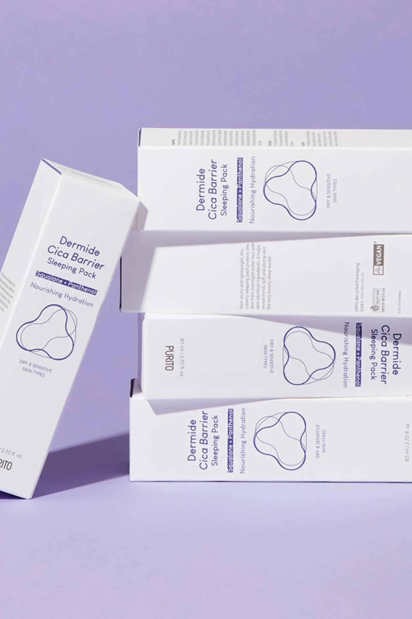Purito - Dermide Cica Barrier Sleeping Pack - 80ml - Image 6