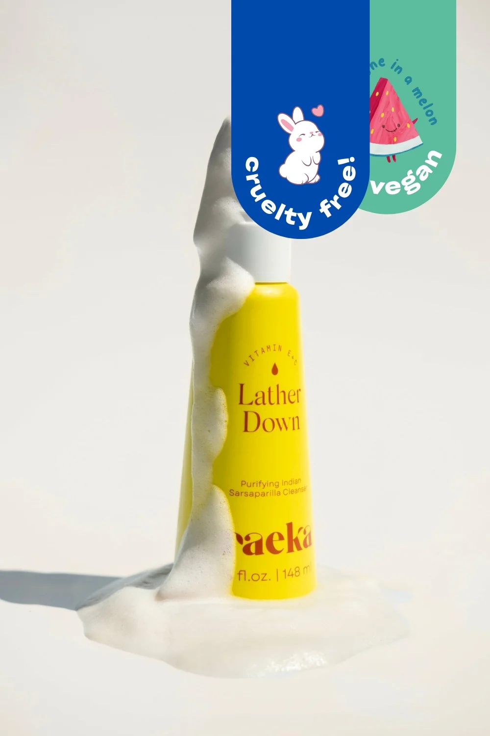 Raeka Beauty - Lather Down Cleanser - 148ml - Image 13