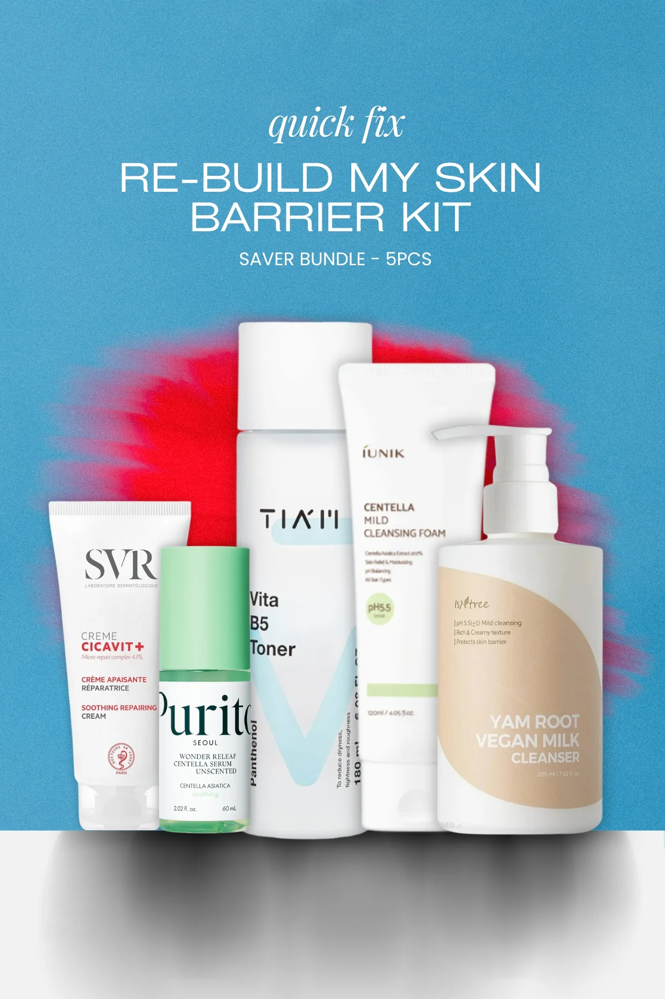 Re-build My Skin Barrier Kit - Saver Bundle - 5pcs - Image 8